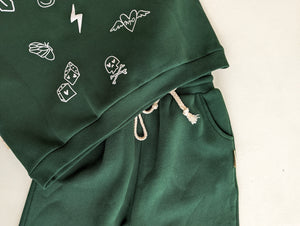 Green Tracksuit.