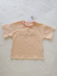 Tee and Shorts, Play Set - Tangerine