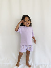 Load image into Gallery viewer, Tee and Shorts, Play Set - Lilac