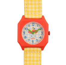 Load image into Gallery viewer, Mini Kyomo Watch Vichy Yellow