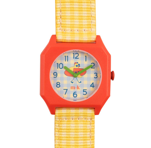 Mini Kyomo Watch Vichy Yellow